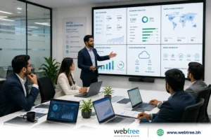 Digital transformation consulting for trading companies by Webtree Software Solutions Bahrain